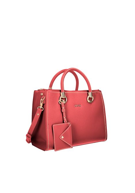 Bauletto a tre scomparti con logo Liu Jo | AA5008E0058X0644